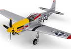 E-flite P-51D Mustang 0.49m Detroit Miss SAFE Select BNF Basic