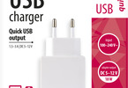 Síťový univerzální USB adaptér (zdroj) QC3.0 18W