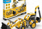 Engino Creative Builder loader with backhoe 3v1