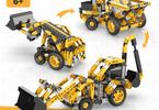 Engino Creative Builder loader with backhoe 3v1