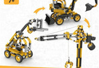 Engino Creative Builder high lift loader 3v1