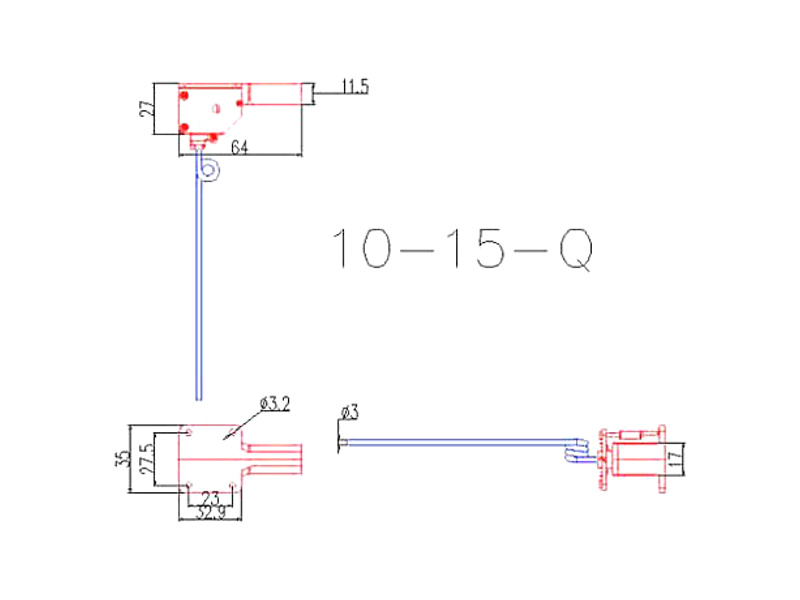 Eflite 10 15 Size Tricycle Electric Retracts (EFLG110) Astra