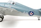 UMX F4F Wildcat BNF Basic: Pohled na model
