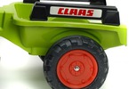 FALK - Šlapací traktor Claas Arion 430 s vlečkou