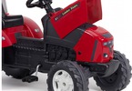 FALK - Šlapací traktor Farm lander Z240X s vlečkou červený
