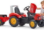 FALK - Šlapací traktor Supercharger červený