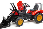 FALK - Pedal tractor Supercharger with excavator red