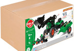 FALK - Šlapací traktor Supercharger s vlečkou