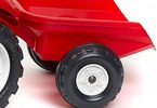 FALK - Šlapací traktor Garden master červený s vlečkou