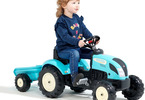 FALK - Šlapací traktor Kiddy Farm s vlečkou