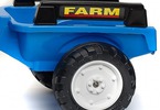 FALK - Šlapací traktor Landini s vlečkou