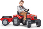 FALK - Pedal tractor Massey Ferguson S8740 with siding