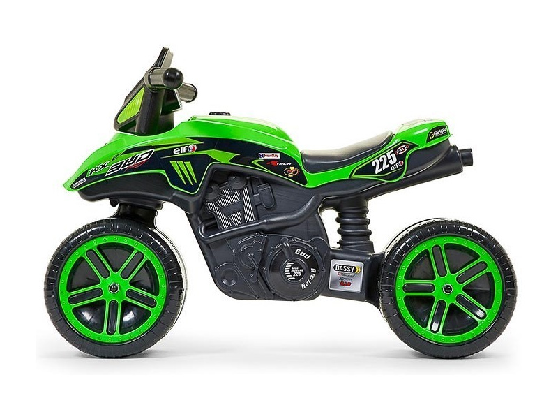 Falk Bud Baby Racing Team Moto - Groen - Loopfiets