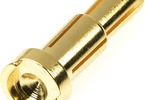 Konektor zlacený - redukce 4/5mm 90° samec (4)