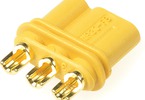Connector Gold Plated MR-30 w/ Cap Male (4)