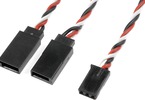 Kabel serva Y kroucený Futaba HD 22AWG 30cm