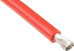 Kabel se silikonovou izolací Powerflex 10AWG červený (1m)