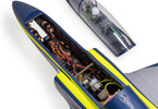 Hangar 9 Viper 2.1m 100N Turbine Jet ARF: pohon a veškerá elektronika, včetně akumulátorů se prodává samostatně.