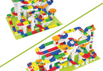HUBELINO Kuličková dráha - set s kostkami Mega 585 dílků