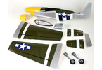 P-51D Mustang 150 ARF se zatahovacím podvozkem