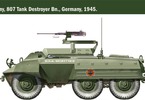 Italeri Wargames - tank M8 / M20 (1:56)