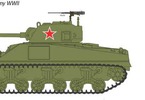 Italeri M4 Sherman 75mm (1:56)