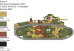Italeri Char B1 Bis (1:56)