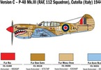 Italeri Curtiss P-40E/K Kittyhawk (1:48)