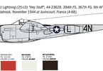 Italeri Lockheed P-38J E.T.O. (1:48)