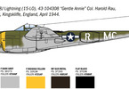 Italeri Lockheed P-38J E.T.O. (1:48)