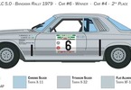 Italeri Mercedes-Benz 450SLC Rallye Bandama 1979 (1:24)