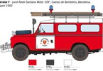 Italeri Land Rover Fire Truck (1:24)