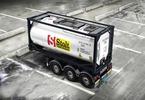 Italeri Tecnocar Trailer s 20 stopou cisternou (1:24)