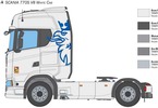 Italeri Scania S770 V8 White Cab (1:24)