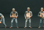 Italeri figurky - SCHNELLBOOT CREW (1:35)