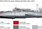 Italeri M.A.S. 563/568 s posádkou (1:35)