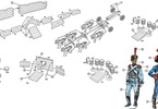 Italeri figurky - FRENCH ARTILLERY SET (NAP.WARS) (1:72)