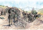 Italeri figurky - WWII German paratroopers (tropical uniform) (1:72)