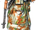 Italeri figurky - WWII German paratroopers (tropical uniform) (1:72)