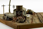 Italeri diorama bitva u El Alameinu (1:72)