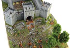 Italeri diorama - 100 Years WAR Castle under siege (1:72)