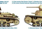 Italeri tank M13/40 s pěchotou Bersaglieri (1:35)