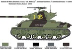 Italeri M4A1 Sherman s U.S. pěchotou (1:35)