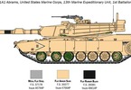 Italeri M1A2 Abrams s posádkou (1:35)