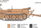 Italeri Sd. Kfz. 10 Demag with Le. IG18 and Crew (1:35)