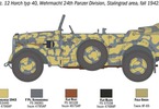 Italeri Kfz. 12 Horch 901 typ 40 frühen Ausf (1:35)
