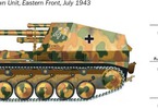 Italeri Wespe SdKfz 124 105mm (1:72)