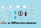 Italeri Harley Davidson WLA 750 (1:9)