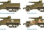 Italeri Easy Kit - M3 75mm HALF TRACK (1:72)