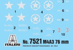 Italeri Easy Kit - M4A3 76mm (1:72)